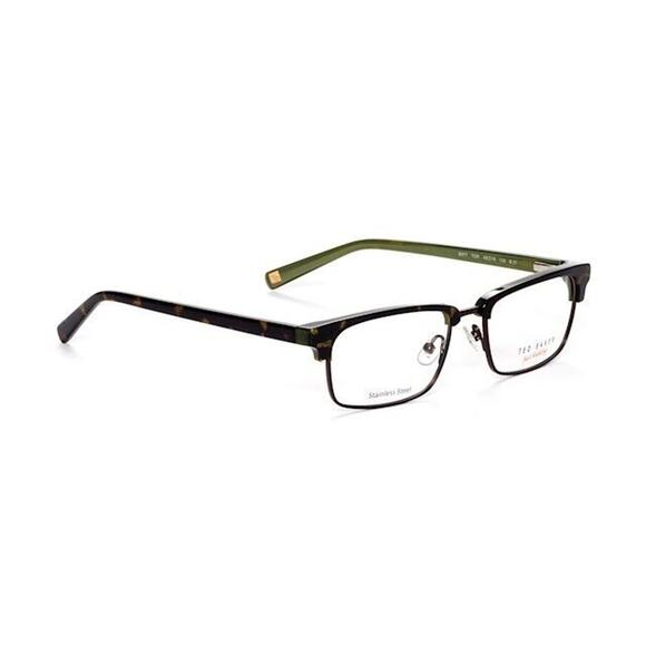 TED BAKER JUST KIDDING B977 GREEN TORTOISE AUTHENTIC EYEGLASSES 49-16 main image 4